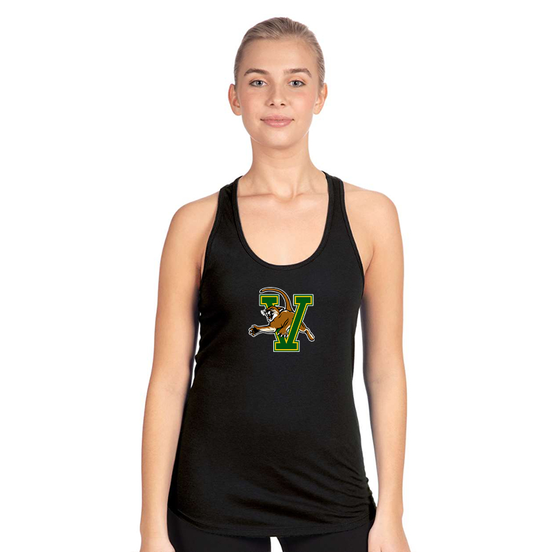 Women's Vermont Catamounts Next Level Ideal Racerback Tank